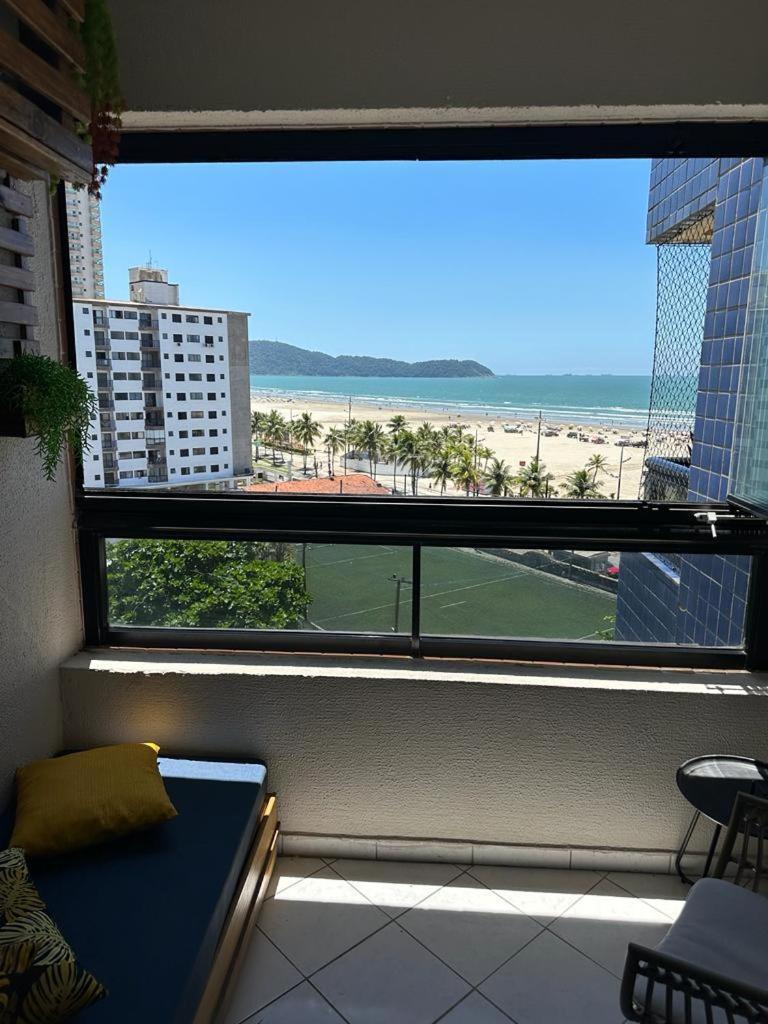 Apto Frente Mar Em Praia Grande Luaran gambar